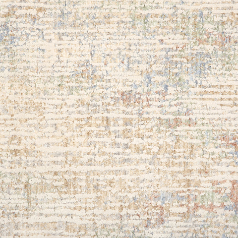 Calithra Modern Textured Custom Rug Swatch | Multi-Pastel