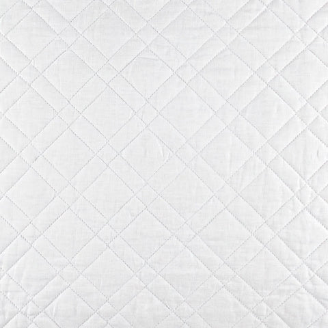 Washed Linen Swatch | White