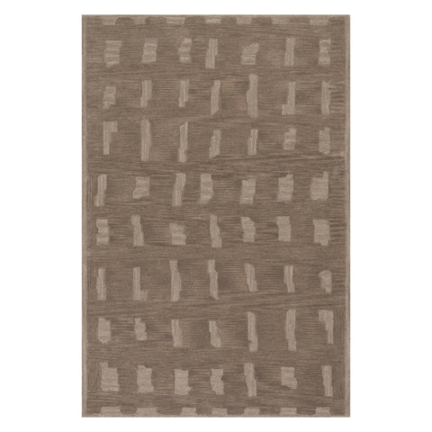 Vinel Modern Abstract Rug | Taupe