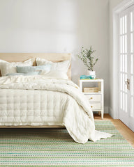 Cozy Cotton Sky Quilted Sham