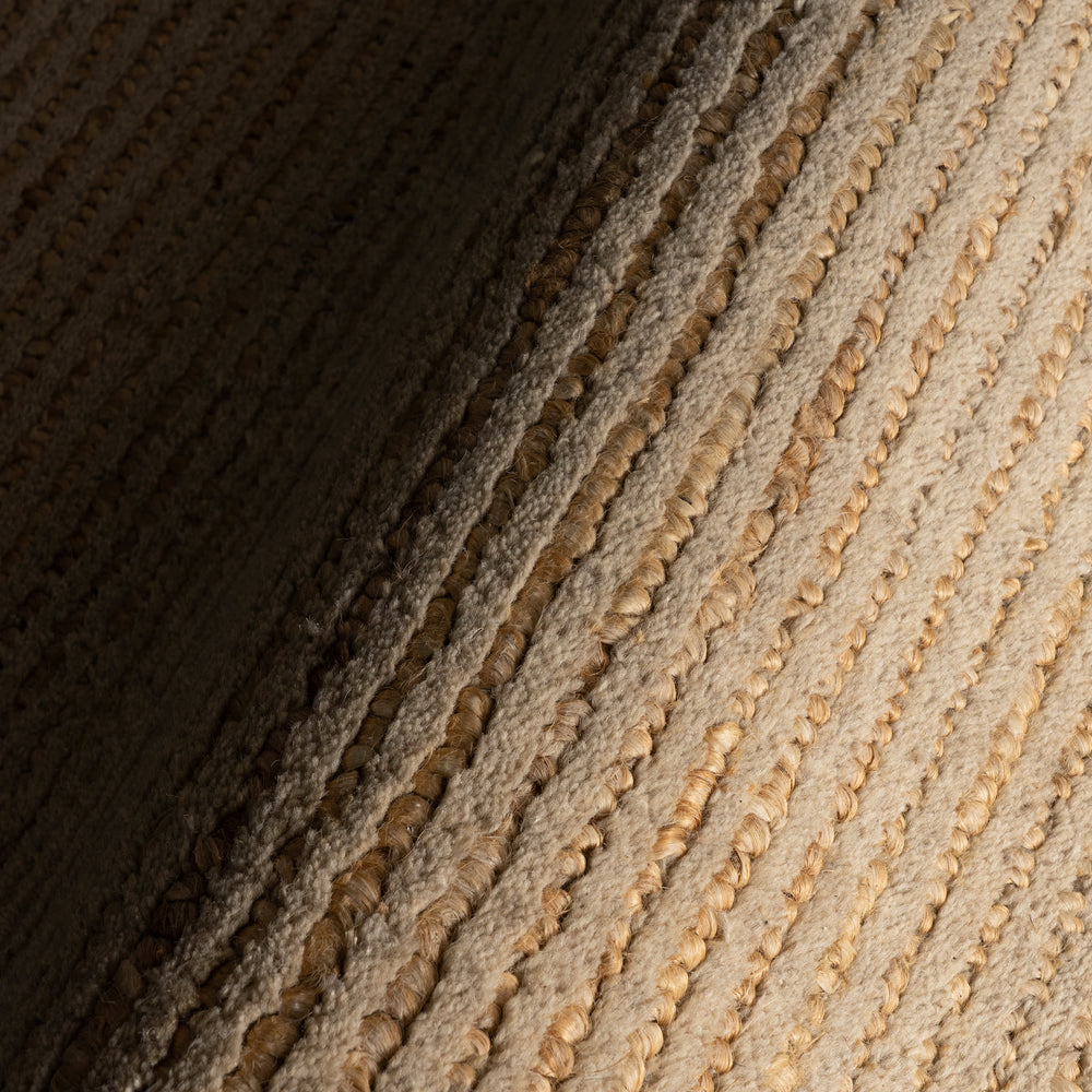 Vicart Modern Striped Bohemian Rug | Grey