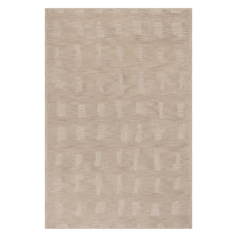 Vinel Modern Abstract Rug | Beige