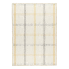 Jackson Woven Wool Custom Rug | Ivory/Grey