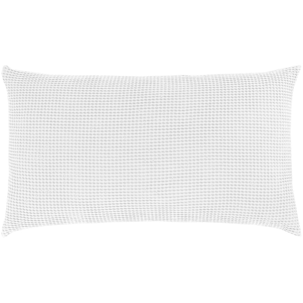 Bubble Matelasse Sham | White
