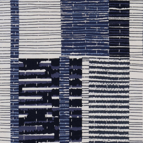 Fripp Resist Coverlet Swatch | Blue