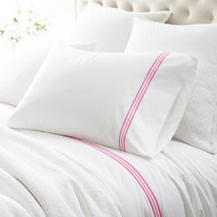 Trio Fuchsia Pillowcases (Pair)