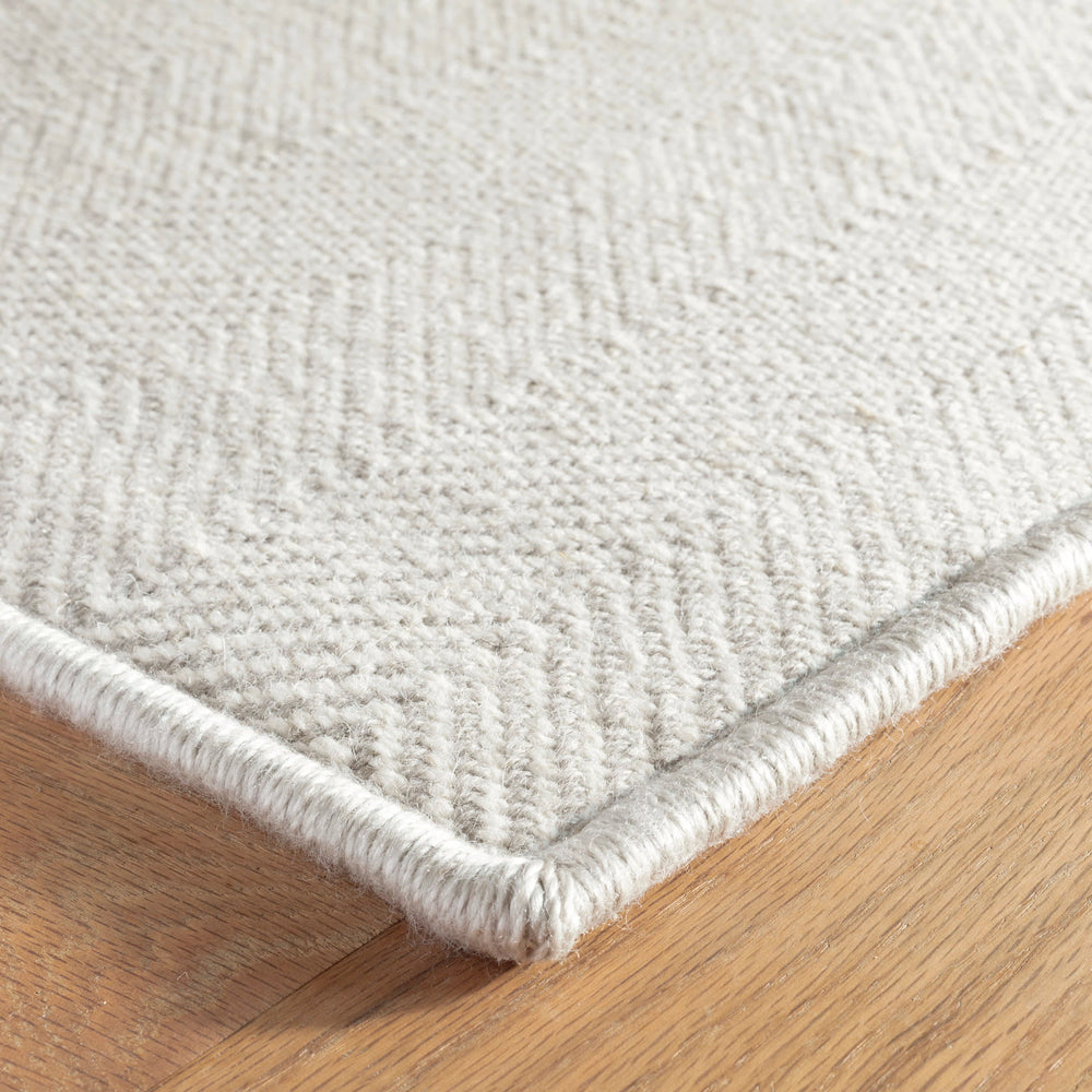 Batiste Woven Wool Custom Rug | Grey