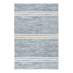 Malta Machine Washable Rug | Blue