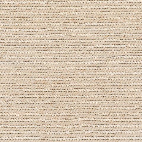 Hades Soumak Jute Rug Swatch | Ivory