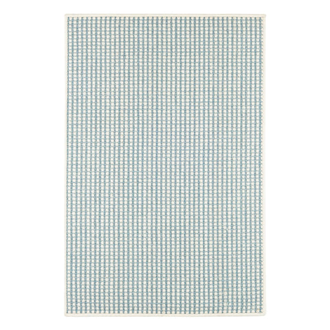Pixel Woven Sisal/Wool Custom Rug | Sky