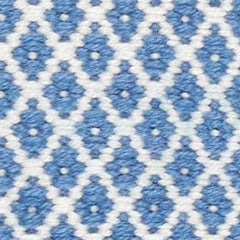 Mainsail French Blue Handwoven Indoor/Outdoor Rug Swatch