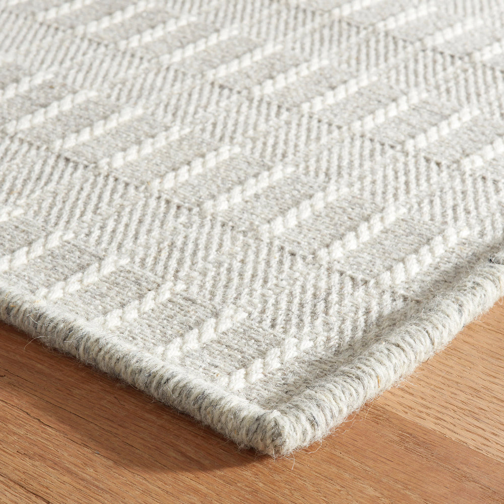 Lane Woven Wool Custom Rug | Grey