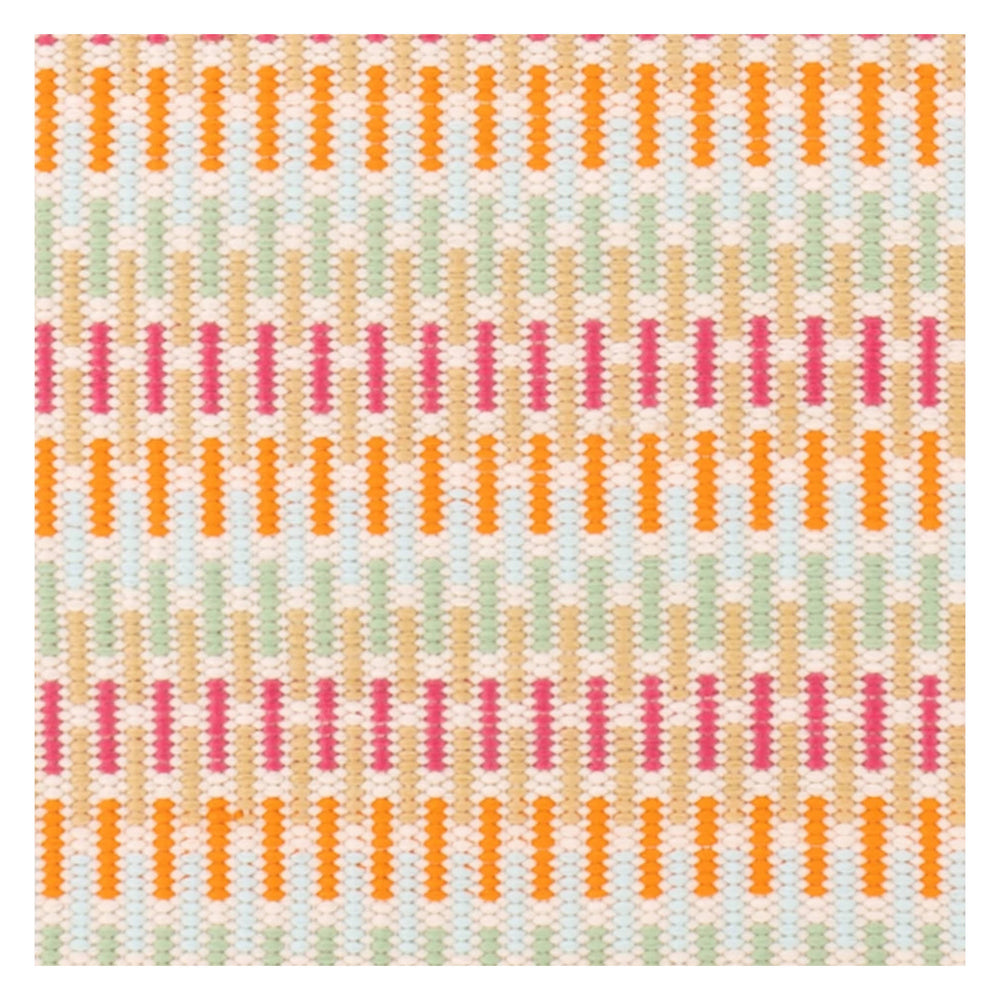 Candy Stripe Handwoven Indoor/Outdoor Rug Swatch | Multi