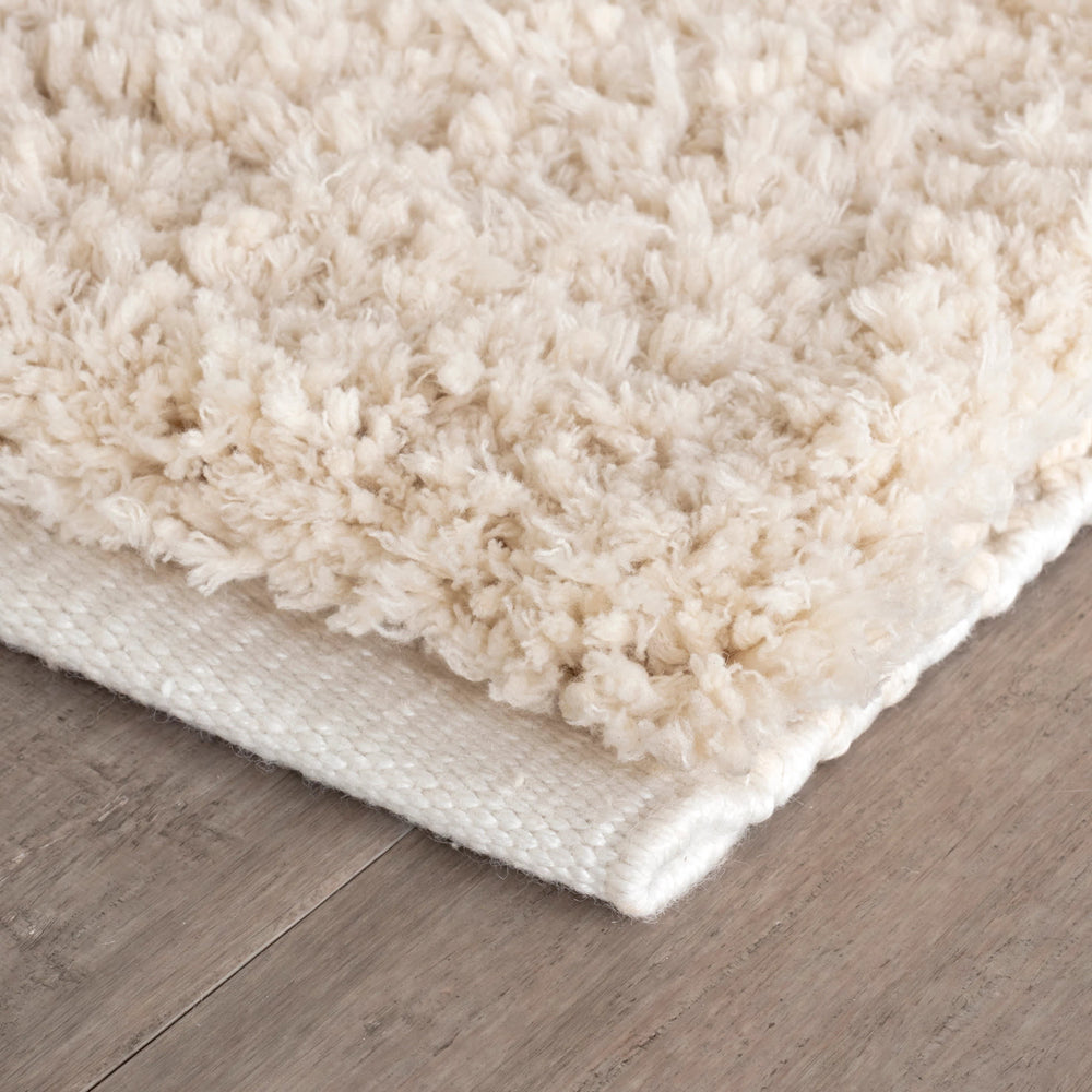 Kodiak Handwoven Microfiber Performance Rug | Ivory