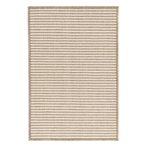 Oak Grove Khaki Woven Indoor/Outdoor Custom Rug