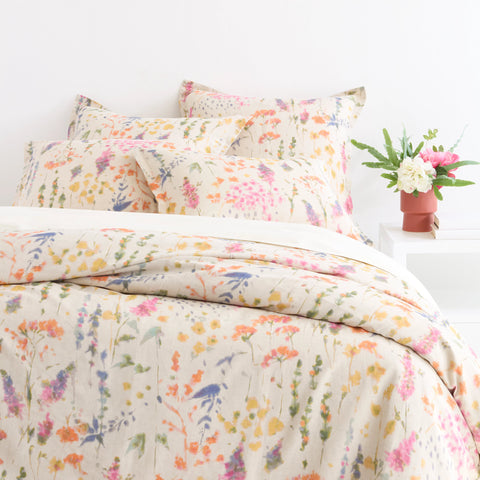 Pressed Flowers Multi Duvet Cover