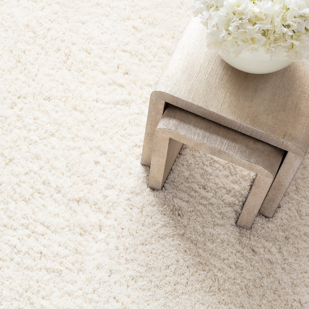 Sadie Woven Performance Custom Rug | Ivory
