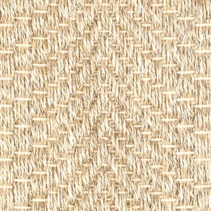 Wave Woven Sisal Rug Swatch | Sand