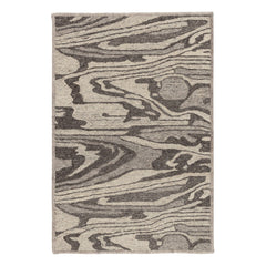 Weston Hand Micro Hooked Wool Custom Rug | Grey