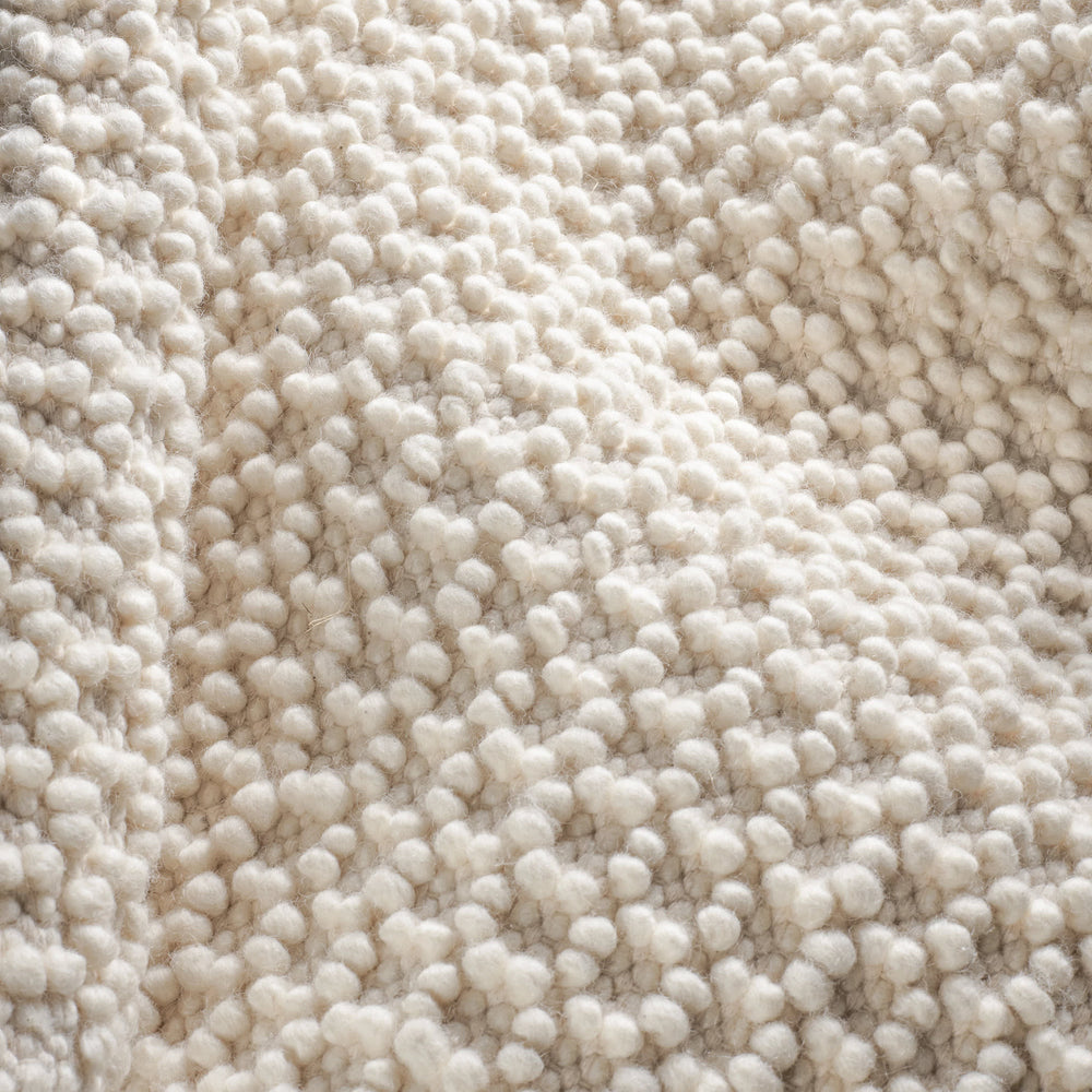 Hooper Handwoven Wool Rug | Ivory