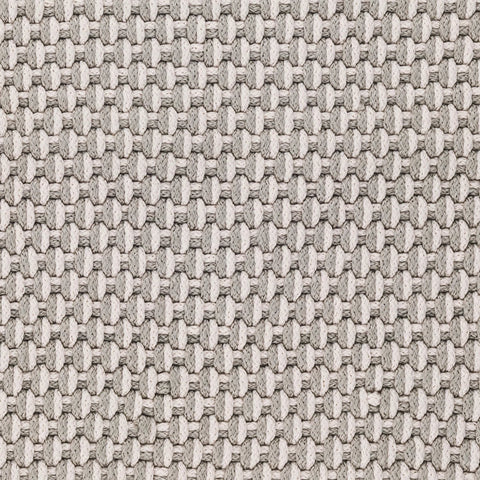 Two-Tone Rope Platinum/Ivory Handwoven Indoor/Outdoor Rug Swatch