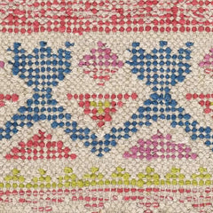 Stony Brook Multi Hand Loom Knotted Cotton Rug Swatch