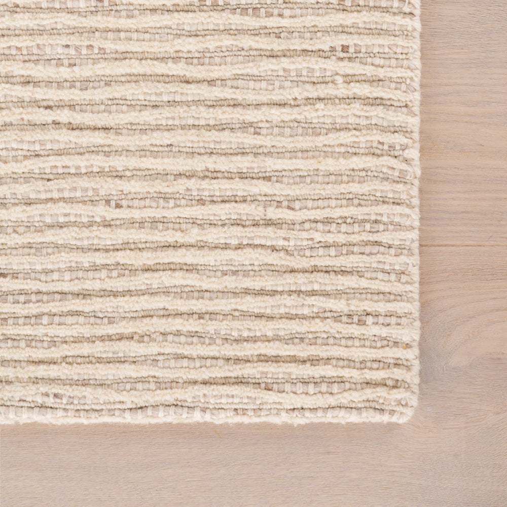 Rory Hand Loomed Wool-Blend Rug | Cream