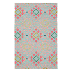 Jelly Roll Multi Handwoven Wool Rug