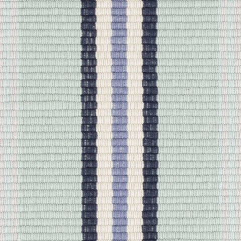 Barbados Stripe Handwoven Cotton Rug Swatch