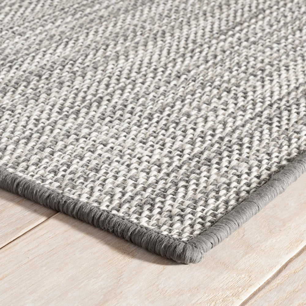 Fusion Handwoven Indoor/Outdoor Custom Rug | Grey