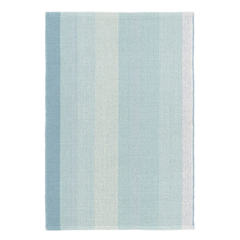 Shore Stripe Handwoven Cotton Rug