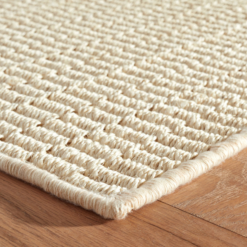 Wicker Woven Sisal Custom Rug | Sand