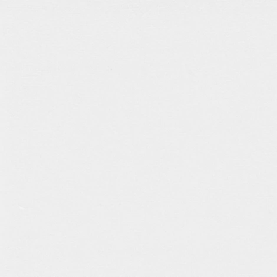 Luna Linen Swatch | White