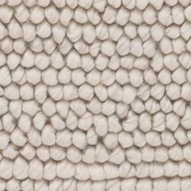 Niels Handwoven Woolviscose Rug Swatch | Ivory