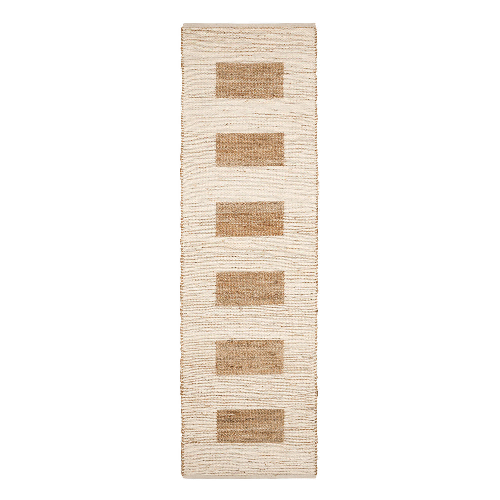 Milo Handwoven Jute/Cotton Rug | Ivory