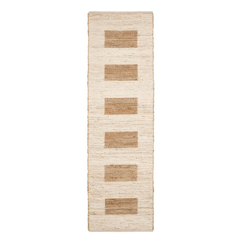 Milo Handwoven Jute/Cotton Rug | Ivory