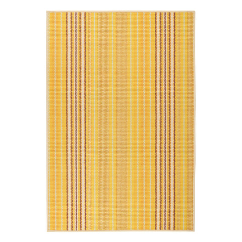Sunflower Ticking Machine Washable Rug | Multicolor