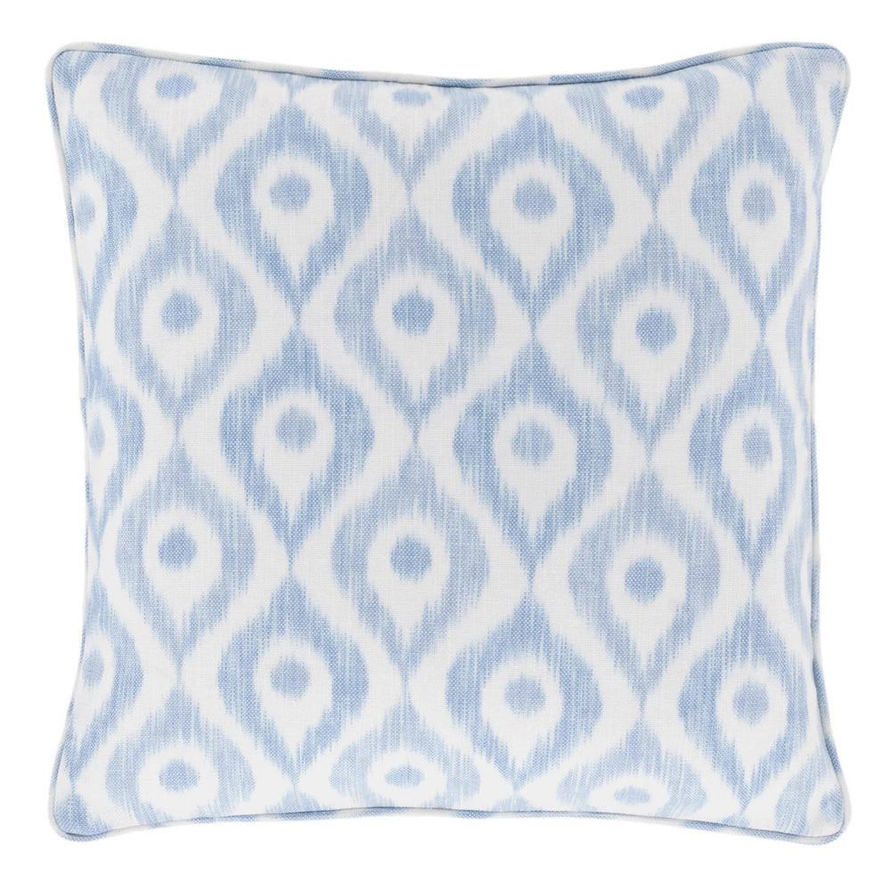 Indie Indoor/Outdoor Decorative Pillow Cover | Blue