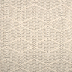 Vivi Chevron Woven Wool Custom Rug Swatch | Grey