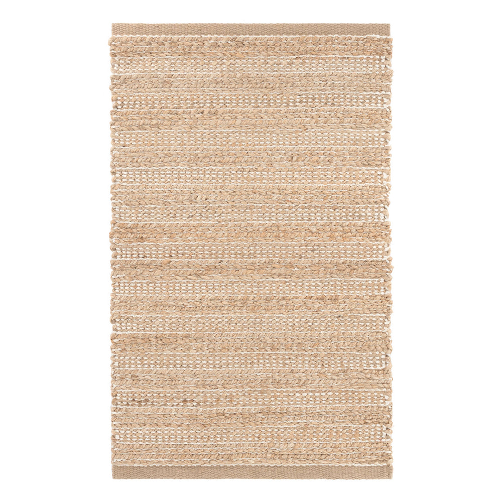 Simba Handwoven Jute Rug | Ivory