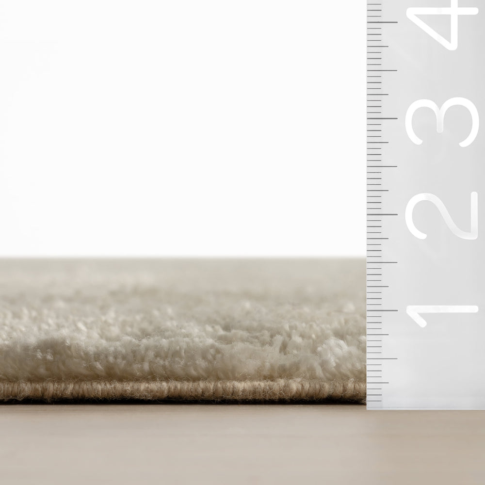 Drela Abstract Bohemian Rug | Ivory