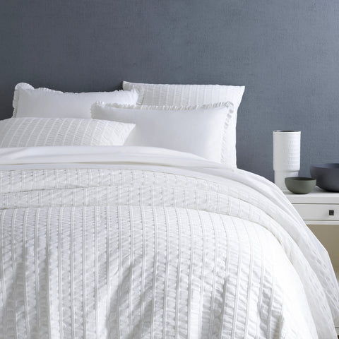 Tidal White Duvet Cover