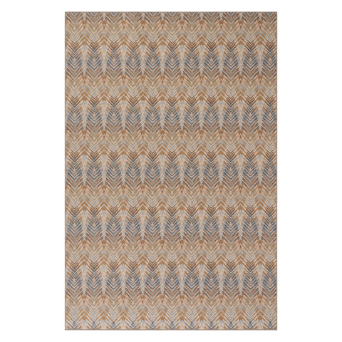 Seneca Blue Machine Washable Rug | Natural