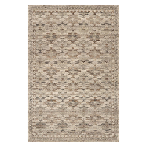 Zaha Traditional Vintage Rug | Grey