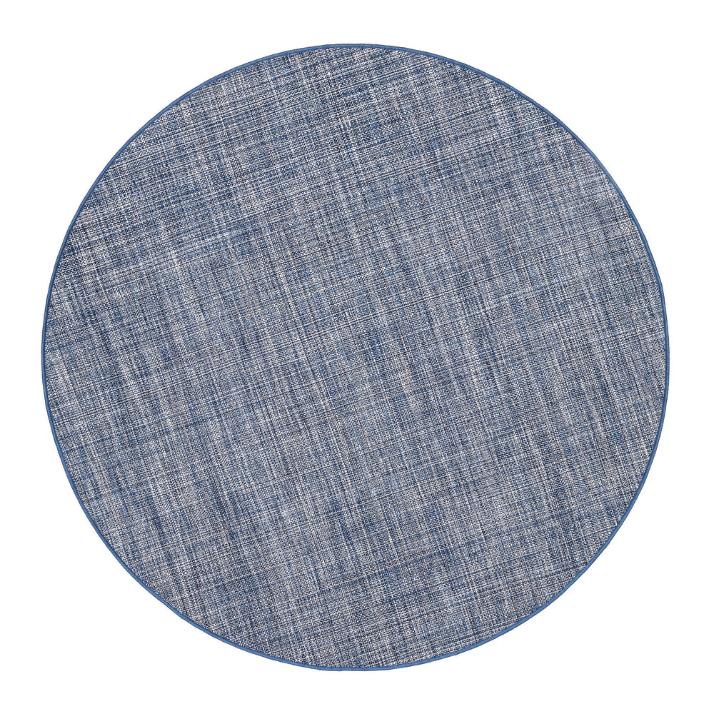 Fusion Handwoven Indoor/Outdoor Custom Rug | Blue