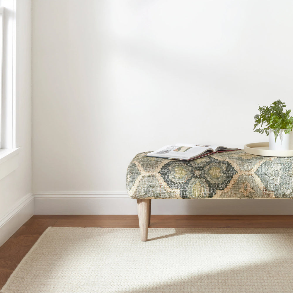 Jett Woven Wool Custom Rug | Natural