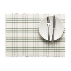 Beaumont Plaid Sage Placemat Set of 4