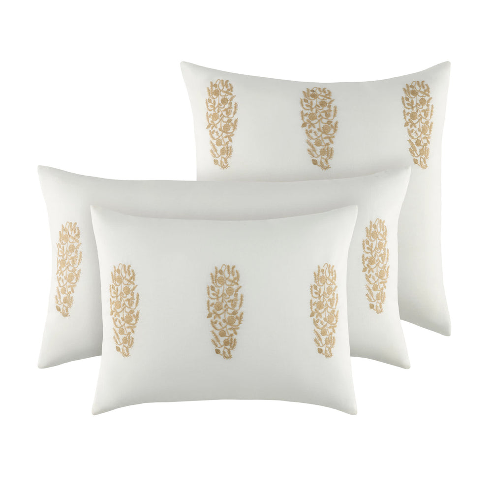 Becca Embroidered Sham | Gold