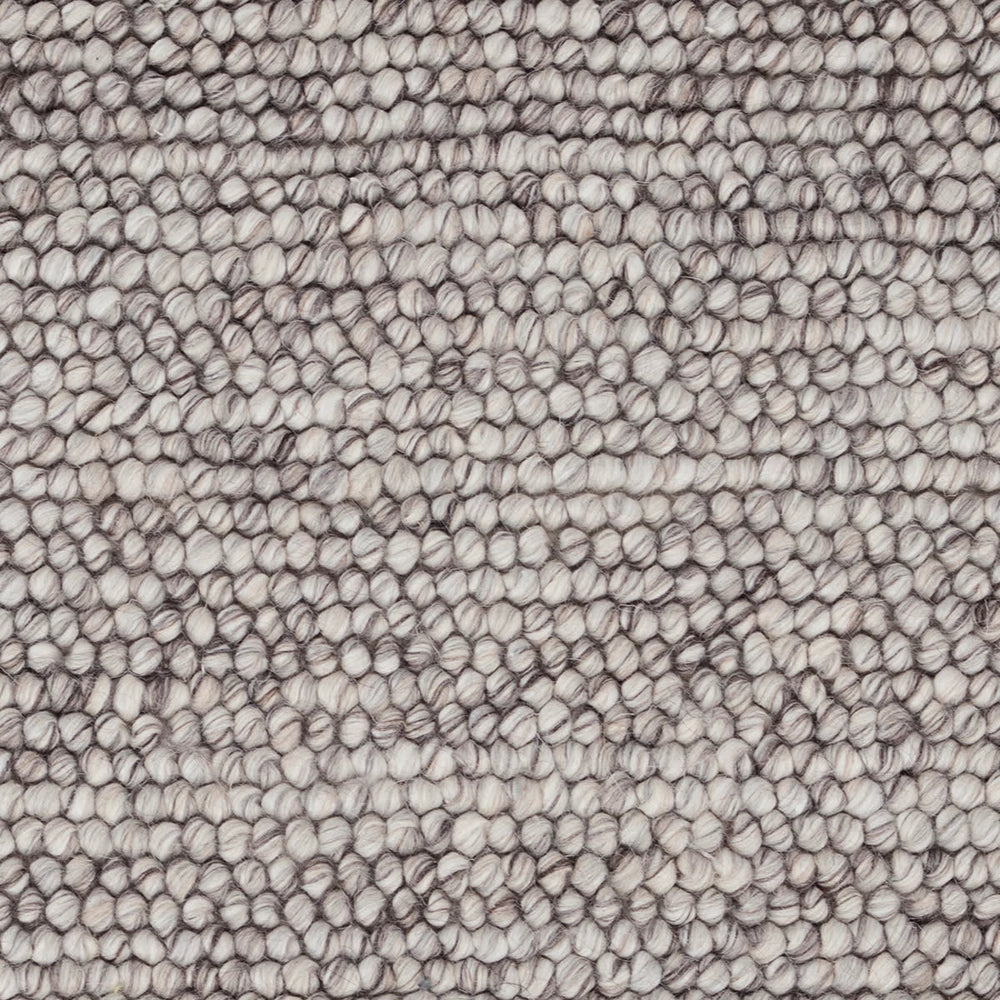 Niels Handwoven Woolviscose Rug Swatch | Grey