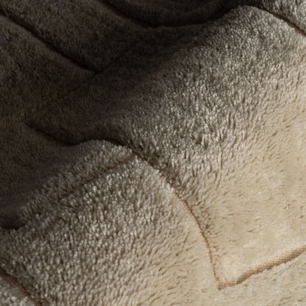 Drela Abstract Bohemian Rug | Ivory
